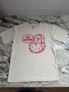 6 7 Santa shirt